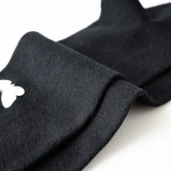 Naujas Drugelis spaudinių Kojinės Moterims Naktį Ryškiai Streetwear Harajuku Įgulos Kojinės Moteris Šviesos Juokinga Kojinių Juodos Sox Hip-Hop Sox Soks
