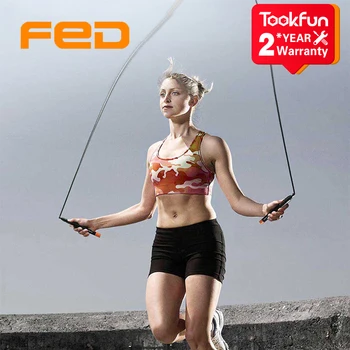 Naujas FED šokdynė skakanka praleidžiant virvę kova virvės comba šuolis crossfit virvės greitis virvę namų sporto įranga, bokso, sunkiosios atletikos