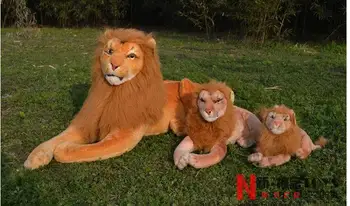 Nemokamas Pristatymas 2019 Populiarus Geros Kokybės Liūtas, Tigras, Šuo Įdaryti Lėlės, Pliušiniai Modeliavimas Gyvūnų ŽAISLAI 30cm-60cm Ant Pardavimo