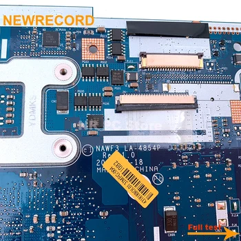 NEWRECORD MBN7602001 MBNAK02001 LA-4854P Acer Emachines E527 E727 Nešiojamas Plokštė GL40 DDR3 Nemokamai CPU pagrindinės plokštės