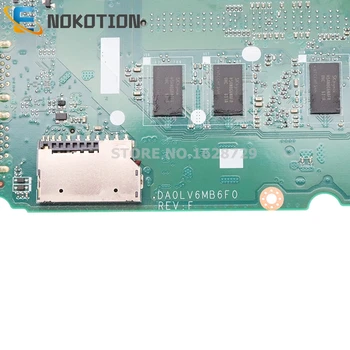 NOKOTION LENOVO Ideapad V310-15ISK Nešiojamas plokštė SR2ZW I3-7100U 4G RAM DA0LV6MB6F0 5B20M27685 Mainboard