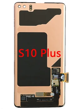 Originalus lcd Samsung Galaxy S10 PLIUS LCD S10Plus G975 SM-G9750 G975F LCD Ekranas Touch 