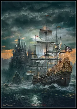 Piratai Laivų - Skaičiuojami Kryželiu Rinkiniai - 