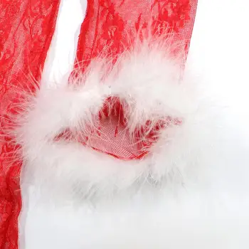 Ponios Sexy Nėrinių Gėlių Kalėdų Šventė aksomo Pižama Cardigan Siuvinėto Satino Pižama naktiniai Marškiniai Homewear kailis