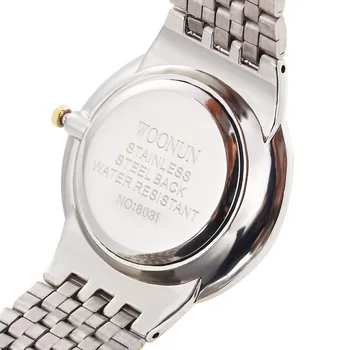 Prabangių Verslo Laikrodžiai Vyrams Aukso laikrodis Nerūdijančio Plieno vyriški Laikrodžiai Romų Dial Kvarciniai Laikrodžiai reloj hombre erkek kol saati