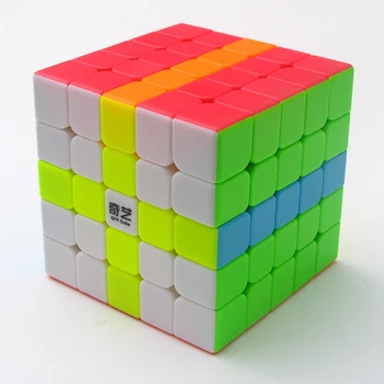 QiYi QiZheng S 5x5x5 Magic Cube MoFangGe XMD Qizheng 5x5 Cubo Magico Profesinės Greitis Neo Kubo Galvosūkį Kostka Antistress Žaislai