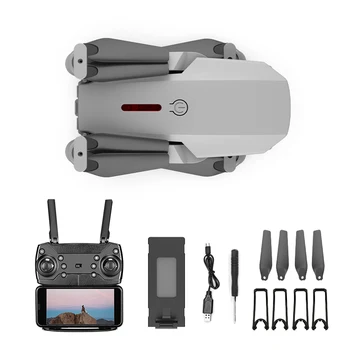 RC Drone 4K HD Kamera, Wifi FPV E88, Sulankstomas Sraigtasparnis Fiksuotas Aukštis Selfie Profesinės Dron Quadcopter Modelis Žaislai vaikams