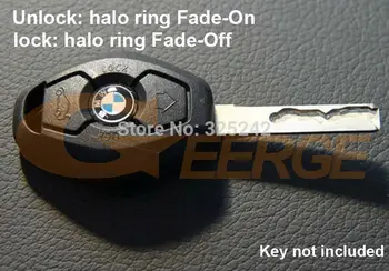Relė elektros Instaliacijos Kit w/ Fade-dėl Fade-off Funkcijos BMW 3 serija E90 E91 E92 E93 LED arba CCFL Angel Eyes Halo Žiedai