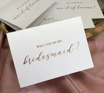 Rose aukso folija spausdinimas jums reikia mano bridesmaid kortelės ,bridesmaid kortelės ,kambarinės garbės kortelės