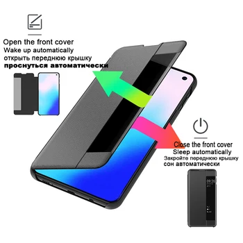 Samsung Galaxy S8 S9 S10 S20 Plus Ultra Atveju Apversti smart pabusti Telefono Galinį Dangtelį Coque
