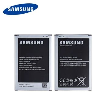 SAMSUNG Originalus B800BE B800BC B800BU bateriją, Skirtą Samsung Galaxy Note 3 N900 N9002 N9005 N9006 N9008 Bateriją su WO