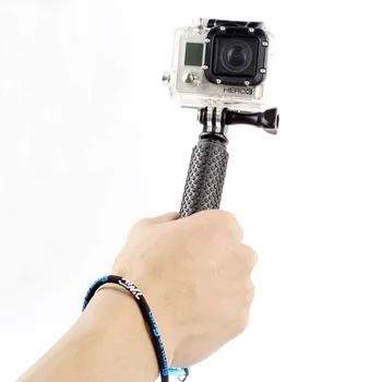 Savarankiškai Selfie Stick Nešiojamą Ištraukiamas Polių Monopodzie už GoPro HERO 9 8 7 6 5 xiaomi yi 4k SJCAM SJ4000 SJ5000 SJ7000 Priedai
