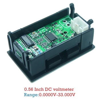 Skaitmeninis skirti 0,56 colių LED Ekranas, 5 Bitus DC 0-33.000 V Voltmeter Voltmetras Testeris