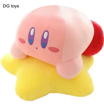 Super Mielas Minkštas Kirby gulėti ant Star Trinkelėmis Lėlės, Žaislai Įdaryti Animacinių filmų Anime Pav Žaidimas Lėlės Vaikams PLushie Vaikams Gimtadienio Dovana