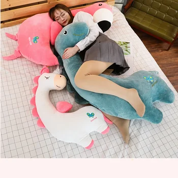 Super minkštas draugu pagalvę aukštos kokybės vienaragis dinozaurų Flamingo saldus dovana miegamasis, sofa-decoraion gimtadienio dovana draugams