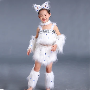 Sužinokite, katėms, kačių, vaikų, gyvūnų drabužius persų katės veiklos drabužius vaikams kačiukai mielas animacinių filmų šiuolaikinių scenos kostiumai.