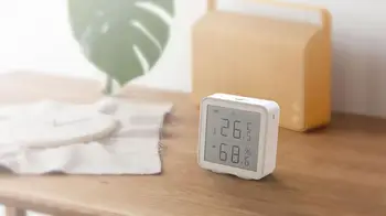 Tuya WIFI Smart Home Temperatūros Ir Drėgmės Jutiklis Patalpų Termometras Su LCD Ekranu Pažangi Jungtis Smart Home