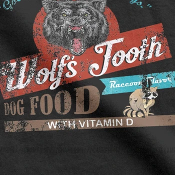 Vyrai Wolf ' s Dantis, Šunų Maisto Nelaimę Kažkada Holivudo Marškinėliai Uolos vatos Pagaliukai Trumpas Rankovės Tees Spausdinti Marškinėliai