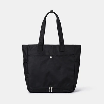 Vyrų nešiojamas daugiafunkcinis banga prekės krepšys naujas Oksfordo verpimo didelės talpos vyrų peties maišas, vertikalus kompiuterio krepšys