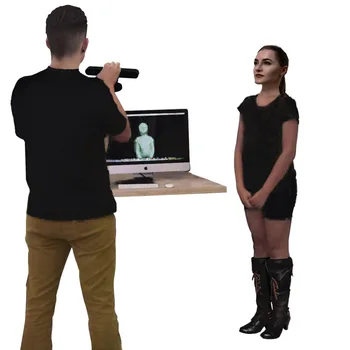 Z17OR 3D skeneris 3D spausdintuvas, delninis kūno veido objekto skenavimas, 3d Modeliavimas su programinės įrangos nemokamas pristatymas