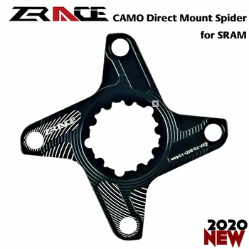 ZRACE Ninja Star CAMO Direct Mount Voras dėl SRAM, SRAM Direct Mount Suku į BCD104 dviračių Chainrings dviratį Žvaigždutę Plokštė