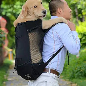 Šuo Vežėjas Kuprinė Mažoms ir Vidutinėms Augintiniai Atsuktą Reguliuojamas Paketas su Saugojimo Krepšys
