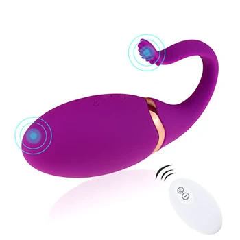 10 Greičio Vibratorius, Sekso žaislai, Moteris su Belaidžio Nuotolinio Valdymo Vandeniui Silent Kulka Kiaušinių USB Įkrovimo žaislai suaugusiems