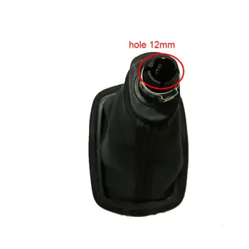 12mm 23 mm 5 Greičio Pavarų Perjungimo Mygtukai Skoda Octavia 1996 m. iki 2010 m. pu odos automobilio rankinio svirtis pavarų lazdą pavarų perjungimo svirties rankenėlė