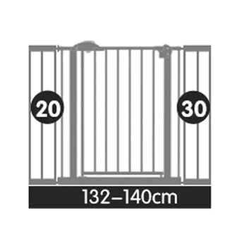 132-200cm daugelis dydis vartai, vartų, laiptų kūdikių saugos durų juosta pet durų dropshipping