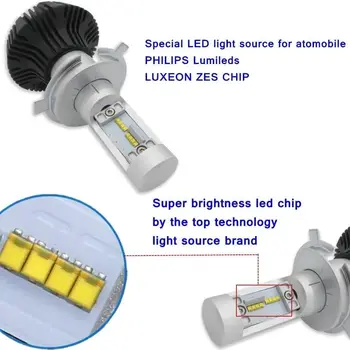 16000LM H7 LED Žibintų Lemputė Canbus Klaidų Stabdžių Mirgėjimo H4, H7, H8, H11 AUTOMOBILIŲ, SUNKVEŽIMIŲ LEMPUTES DRL ŽIBINTŲ LEMPOS CANBUS KLAIDŲ