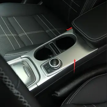 1piece automobilių stilius Mercedes Benz CLA GLA Klasės interjero valdymo skydas puodelio laikiklis lipdukai puodelio laikiklio dangtelį priedai