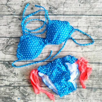 2019 naujų Moterims Gėlių Paminkštintas Bikini Monokini maudymosi Kostiumėliai, Bikini, Nustatyti Maudymosi Kostiumas Swimsuit Vasaros Paplūdimio