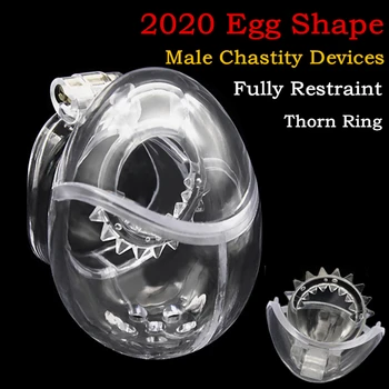 2020 m. Naujo Dizaino, Visiškai Tvirtinimo Vyrų Skaistybės Prietaisų Su Thorn Žiedas,Gaidys Narve,Varpos Užraktas,Skaistybė Diržas,BDSM Sekso žaisliukai Vyrams