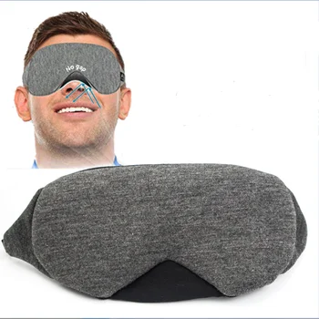 3D Miego Kaukę, užrištomis akimis Miega Akių Kaukė Visiškai Blokuoti Šviesos Eyeshade Padengti Atspalvis Akių Pleistras Miega Pagalbos Eyepatch