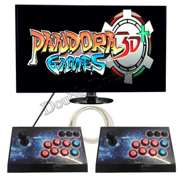3D Pandora Box Saga Arcade Konsolė 4018 1 wifi Plokštė Split Stilius Multipayer 4 Žaidėjų Požiūris Mygtuką Valdiklis