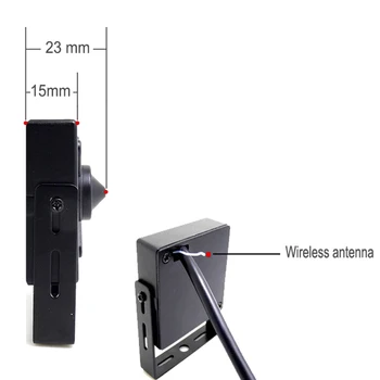 5MP MINI IP vaizdo Kamera 16G 32G 64G HD Audio Cctv Saugumo Aukštos raiškos Stebėjimo Paramos Micro SD Lizdas, Onvif Namų IPCam