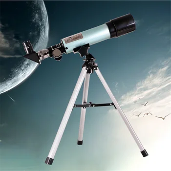 90X Pradedantiesiems Profesinės Monokuliariniai Astronominis Teleskopas Su Trikoju Medžioklės Kempingas Paukščių Veidrodis Žaislai Vaikams