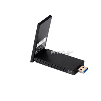 AC1200 Wifi USB 3.0 USB NetGear A6210 802.11 ac didelio jautrumo antena Dual Band 2.4 G&5G + USB Doko, WIFI Imtuvas, adapteris,