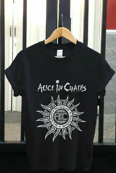 Alice In Chains Purvo Kelionių Derliaus 1993 Marškinėliai Perspausdinti Dydis S, Xxl