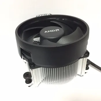 AMD ryzen PC CPU Pakuotėje šilumos rinktuvas, Ventiliatorius AM4 Radiatorius, 4P 4-wire temperatūros kontrolės Varinė šerdis Aušintuvas AM4 Aušinimo Ventiliatorius