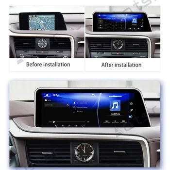 Android 10.0 Už Lexus RX RX300 RX350 RX400h RX450h 2016-2020 Automobilio Multimedijos Grotuvas Recoder GPS Navigacija Stereo Galvos Vienetas DSP