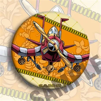 Anime Cartoon JOJO ' s Bizarre Adventure Aukso Vėjo Giorno Bruno Pin Mygtuką Bedge Ženklelis, Helovyno Cosplay Sagė Dovanų 12PCS