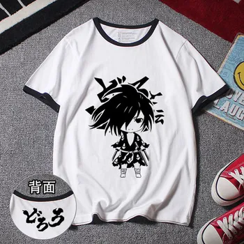 Anime Dororo Hyakkimaru cosplay T-shirt Mados marškinėliai Medvilnės Vyrų Tees viršūnės
