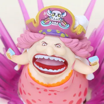 Anime One Piece Charlotte Linlin Pav Charlotte Katakuri Keturi Imperatoriai Big Mama Pyktis Ver. PVC Paveikslas Modelis, Žaislai