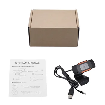 ANPWOO Kompiuterio HD Kamera, USB Tvarkyklė-nemokamai Webcam su Kviečių Vaizdo Kamera, Vaizdo Apsikeitimo