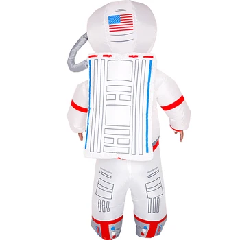 Astronautas Pripučiamas kostiumas Cosplay kostiumų Juokinga Susprogdinti Kostiumas Šalis Fancy Dress Helovinas Astronautas Kostiumų Suaugusiems-Jumpsuit