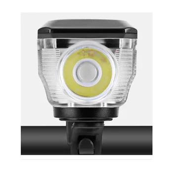 Atsparus vandeniui 350 Liumenų T6 LED Saulės Dviračio Žibintas Priekinis USB Mokamas LED Dviračio Žibintai Bell Dviračių Lemputė, priekinis žibintas Priedai