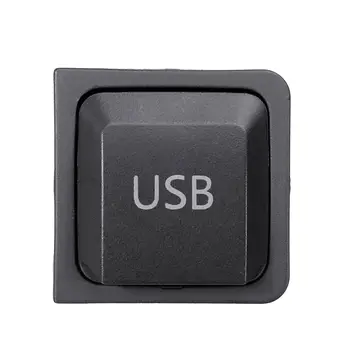 Automobilinis USB Jungiklis Mygtukas USB Kabelis Linija, Audio Adapteris, CD, Muzikos Grotuvas, Radijas VW Volkswagen
