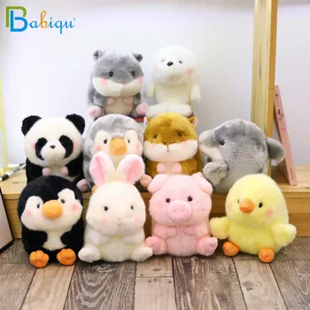 Babiqu 10 Stilius Mielas Gyvūnų, Pliušiniai Žaislai, Įdaryti Minkštas Kawaii Panda Kiaulių Hamser Triušis Kūdikių Žaislų, Animacinių Filmų Kalėdų Vakarėlį Lėlės