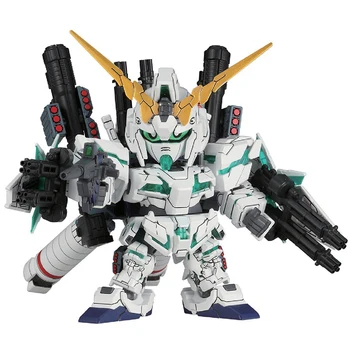 BANDAI gundam 59029 SD BB 390 Full Armor Vienaragis Gundam modelį, vaikai surinkti Robotas Anime veiksmų skaičius, žaislai